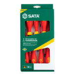 Bộ tuốc nơ vít cách điện 7 chi tiết SATA 09301A 2