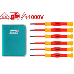 Bộ tuốc nơ vít chuẩn cách điện 6 chi tiết Total THKIPSD0601