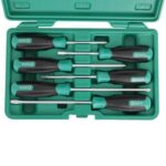 Bộ tuốc nơ vít dẹp & bake loại T 6 chi tiết Sata 09309 6