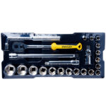 Bộ tuýp 1/2" 6PT MET/ 23 chi tiết Stanley STMT74173- 8C 2
