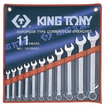 Bộ vòng miệng 11 chi tiết hệ inch Kingtony 1211SR01 1/4" - 1"