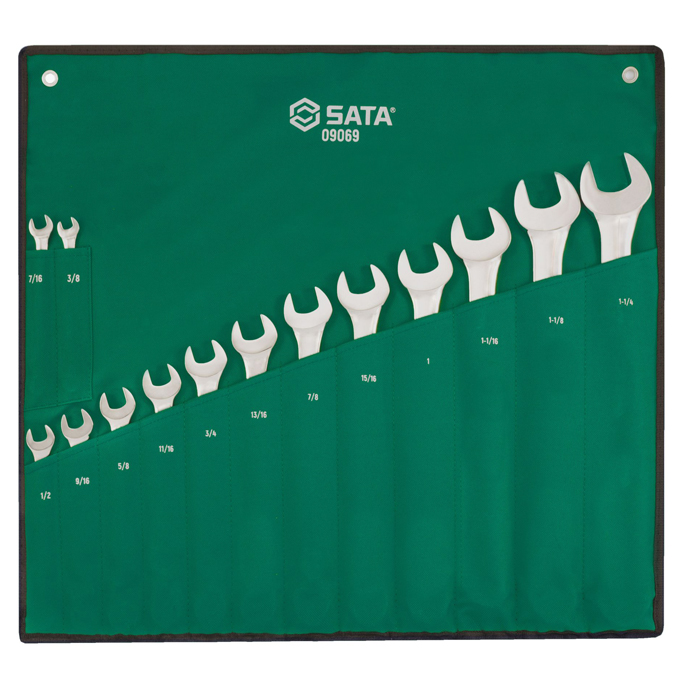 Bộ vòng miệng hệ inch 14 chi tiết Sata 09069
