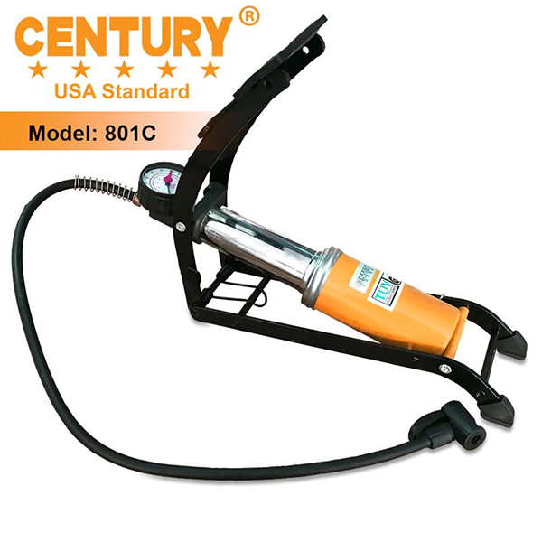 Bơm Hơi Đạp Chân 1 Ống CENTURY 801C