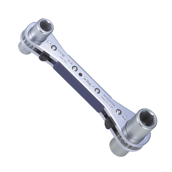 Cờ lê bánh cóc 4 đầu tuýp loại bằng nhôm TOP Japan PRW-3LA