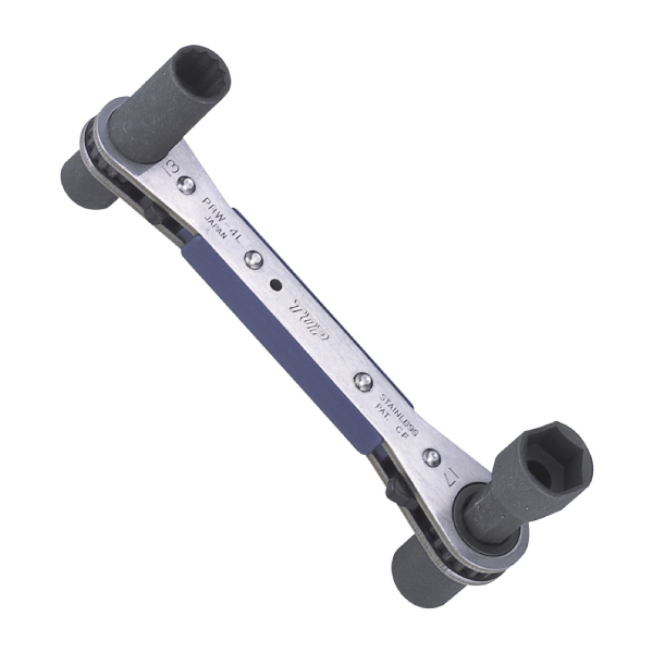 Cờ lê bánh cóc 4 đầu tuýp loại trượt TOP Japan PRW-4L