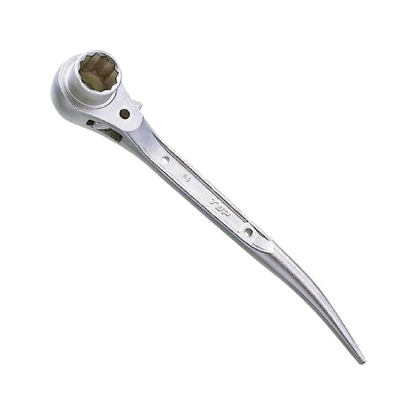 Cờ lê hai đầu tuýp đuôi chuột cong loại ngắn TOP Japan RG-17X21S