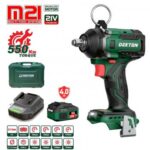 Combo Máy siết bu lông dùng pin 21V Dekton M21-IW550PRO (1 Pin 4.0 Ah, 1 sạc) 2