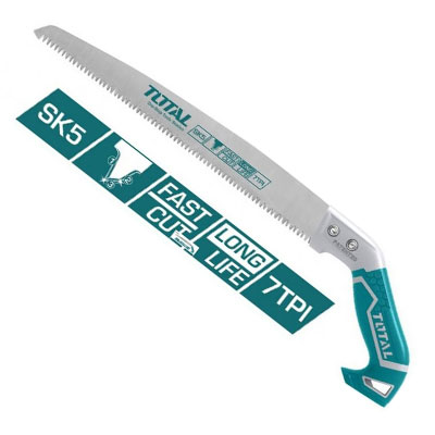 Cưa cành cầm tay lưỡi thẳng Total THT5113006 7" (180mm)