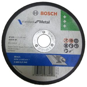 Đá cắt sắt Bosch 2608619343 (105x1.2x16mm)