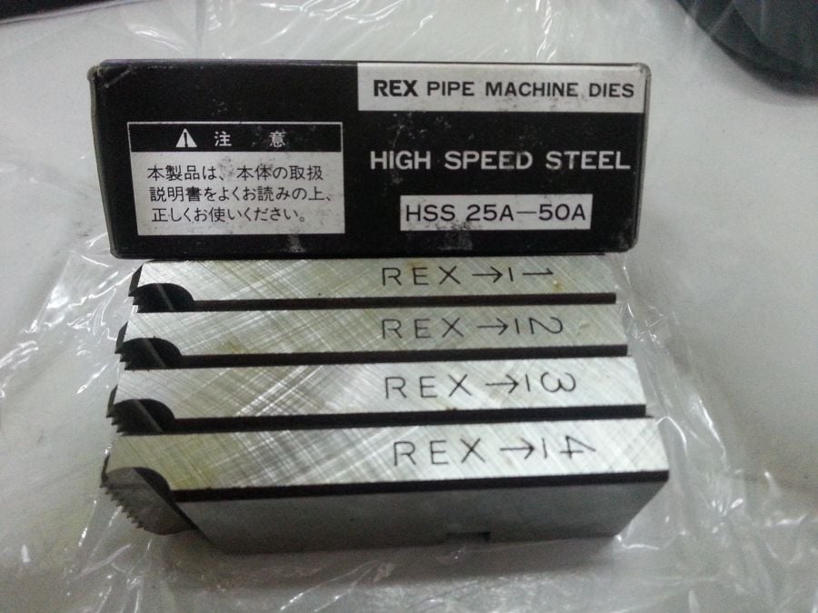 Dao Tiện Ren Ống Inox Rex 1/2''-3/4''