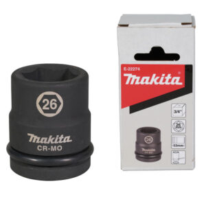 Đầu túy cho máy siết bu lông 3/4" Makita E-22274 (26x53mm)