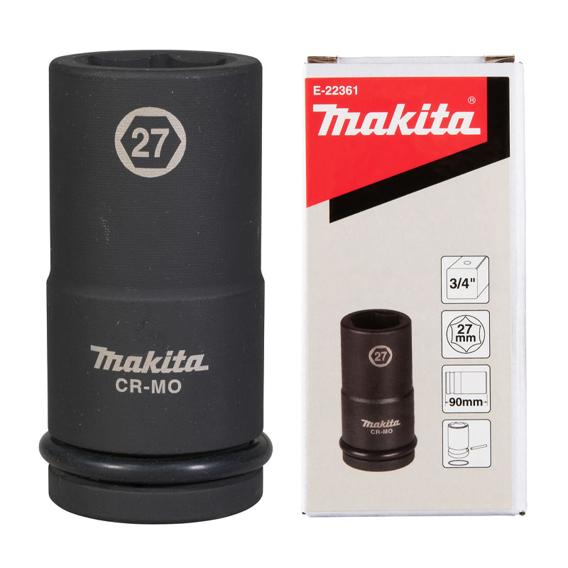 Đầu túy cho máy siết bu lông 3/4" Makita E-22361 (27x90mm)