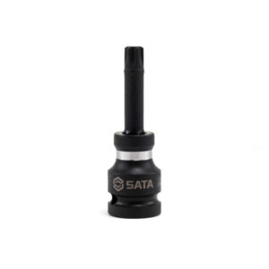Đầu tuýp cốt vuông 1/2" ra mũi lục giác sao T30 dài 75mm SATA 35426
