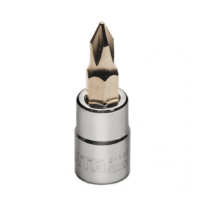 Đầu tuýp cốt vuông 1/4" mũi vít bake #3 thân ngắn 36.5mm SATA 21303