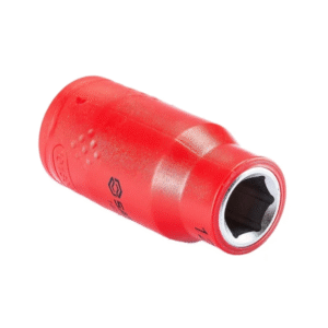Đầu tuýp cốt vuông 12.5mm cách điện 1000V ra lục giác 18mm Thép CrV SATA 14018