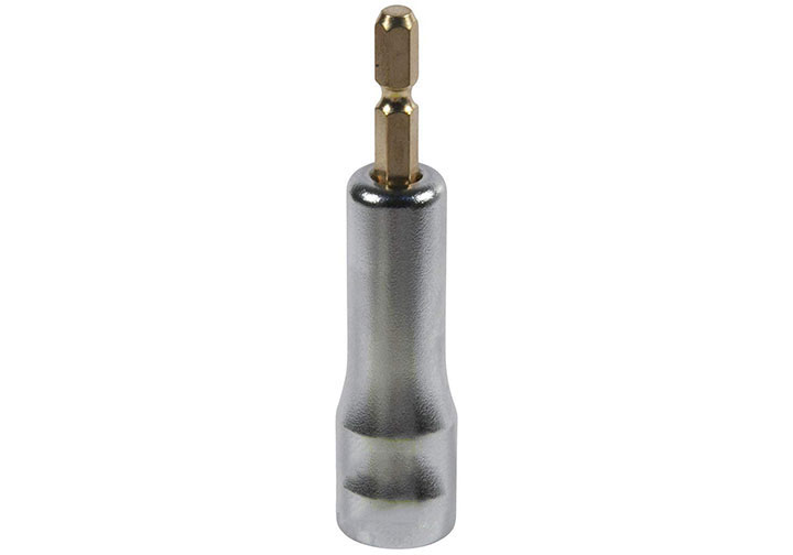Đầu tuýp siết bulong chôi lục giác 1/4" 13mm, dài 90mm Makita A-58942