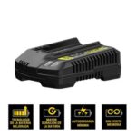 Đế sạc pin 20V 1.25A Stanley SC125 5