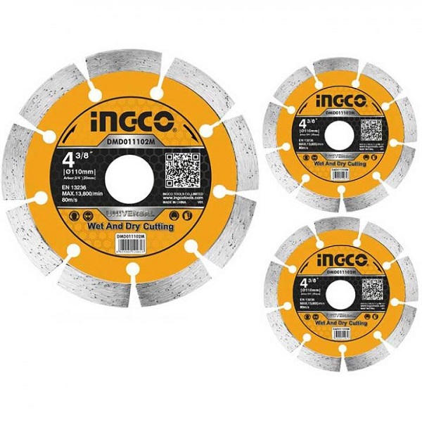 Đĩa cắt gạch khô Ingco DMD011802M