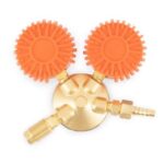 Đồng hồ điều áp khí Acetylen ren ngoài SATA 31332 5
