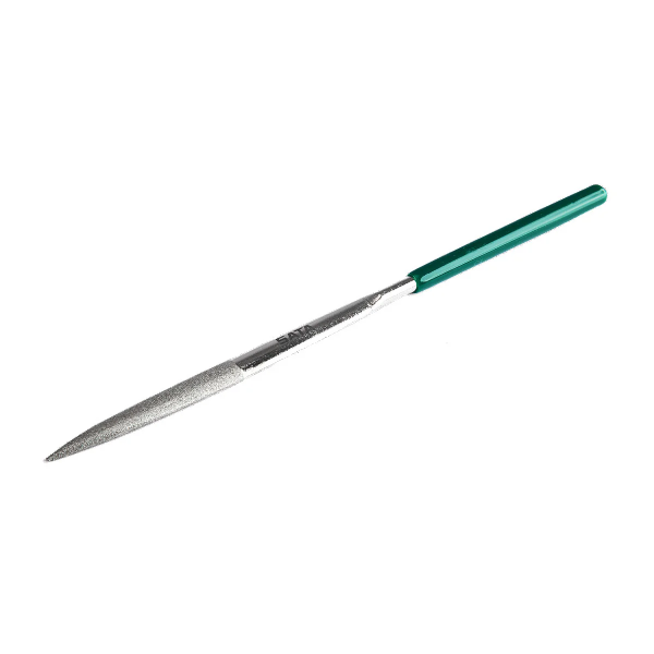 Dũa kim cương bán nguyệt đầu nhọn 3x160mm SATA 03832