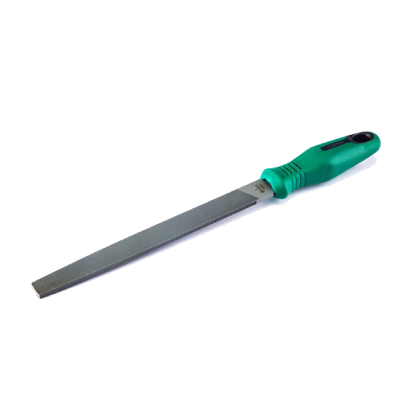 Dũa kim loại dẹp răng thô 8" SATA 03912
