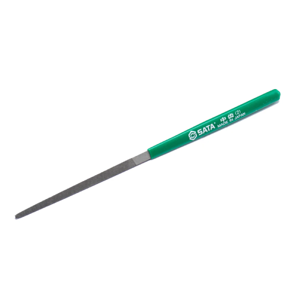 Dũa tam giác mini răng mịn 185mm SATA 03995
