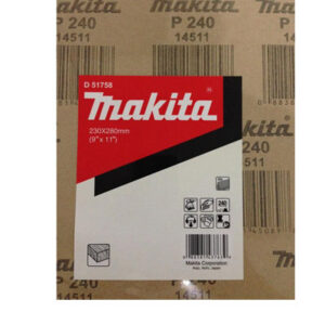 Giấy nhám gỗ P240 Makita D-51758