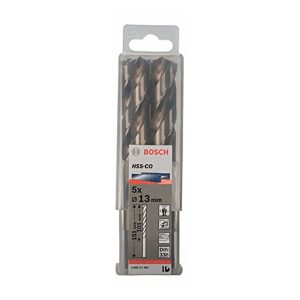 Hộp 5 Mũi khoan sắt và inox 12mm HSS-Co Bosch 2608585903