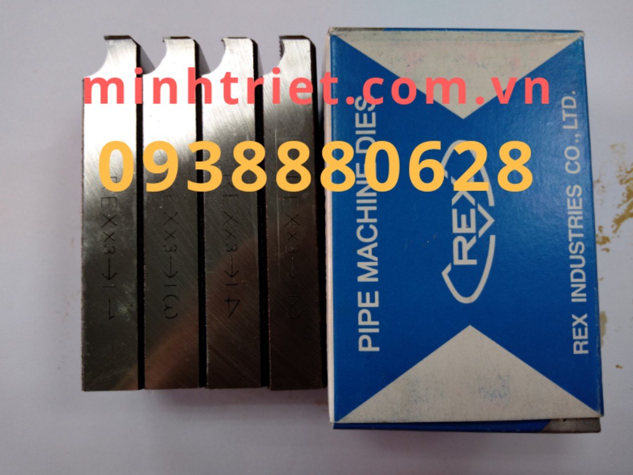 Dao Tiện Ren Ống Rex 1''-2'' (bảng Lớn)