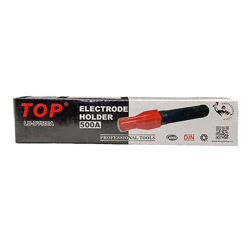 Kẹp que hàn nhanh 500A đầu vặn Top LU-DV500A