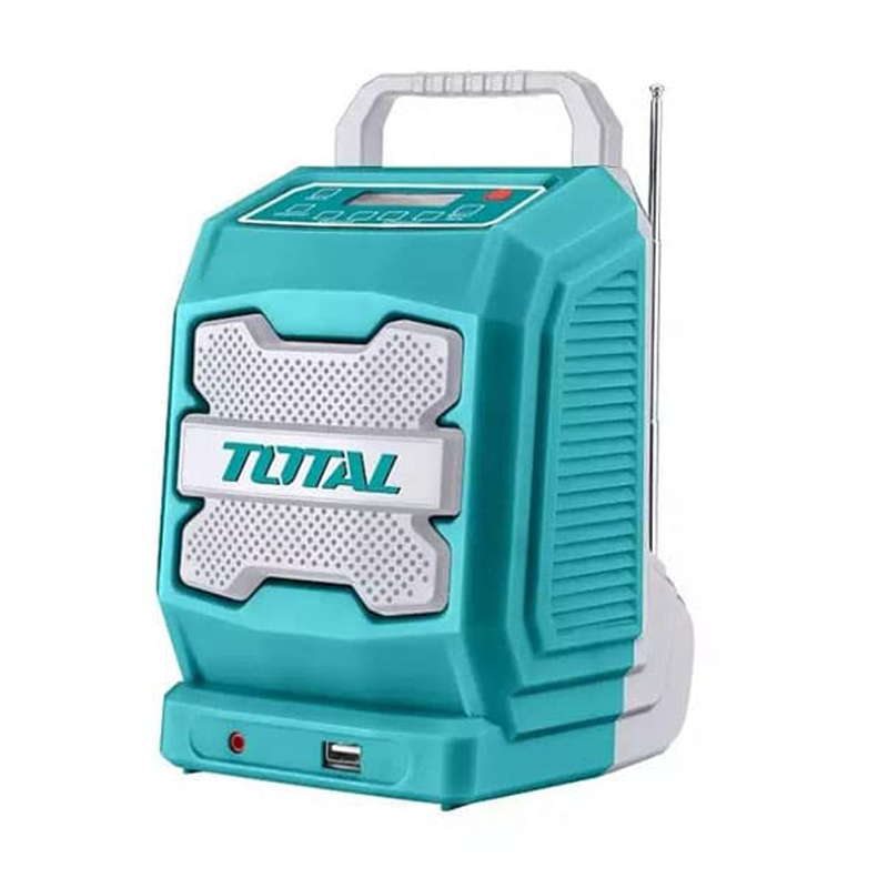 Loa công trường Bluetooth 4.0 dùng pin 20V Total TJRLI2001 (Chưa Pin & Sạc)