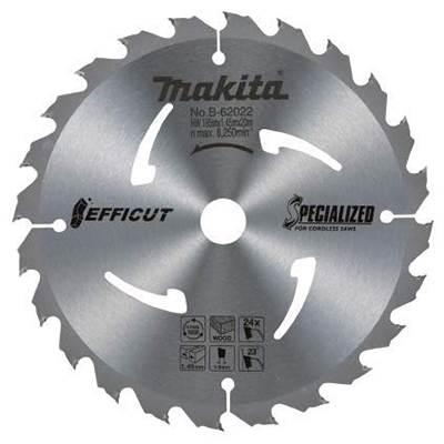 Lưỡi cắt hợp kim Efficut Makita B-62022 (185mm x 20 x24T)