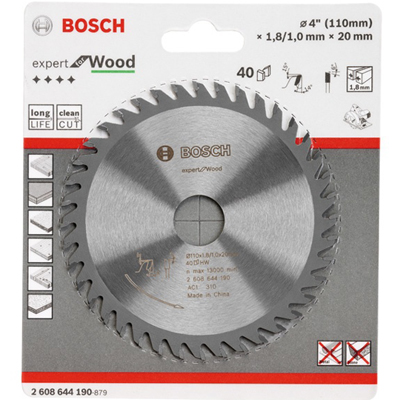 Lưỡi cưa gỗ Bosch 2608644190 (110 X T40)