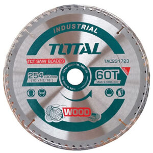 Lưỡi cưa gỗ hợp kim 60 răng Total TAC231723 254mm