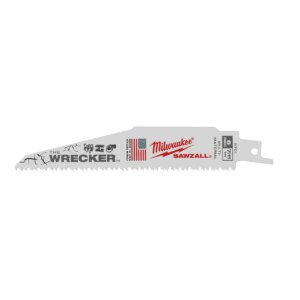 Lưỡi cưa kiếm đa năng Milwaukee WRECKER T8-150.24mm (Bộ 5 lưỡi)