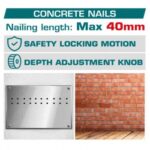 Máy bắn đinh dùng pin 42V Total TCNLI420602 (2 Pin 2.5Ah, 1 Sạc) 3