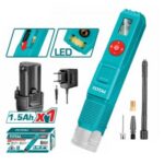 Máy bơm hơi cầm tay tự động dùng pin Lithium 12V Total TACLI12011 5