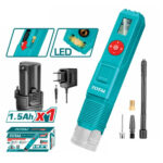 Máy bơm hơi cầm tay tự động dùng pin Lithium 12V Total TACLI12011 2