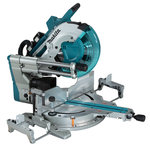 Máy cưa đa góc trượt dùng pin Makita DLS211Z (AWS/BL) (18Vx2)