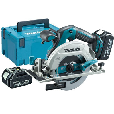 Máy cưa đĩa dùng pin 165mm Makita DHS680RMJ 18V