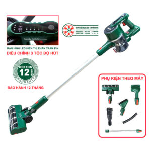 Máy hút bụi dùng pin 21V Dekton M21-HB02BL (Chưa Pin & Sạc)