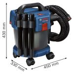Máy hút bụi dùng pin Bosch GAS 18V-10 L Premium (SOLO) 2