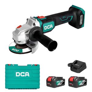 Máy mài góc dùng pin 20V DCA ADSM06-125FK (Kèm 2 Pin 5.0Ah & sạc)