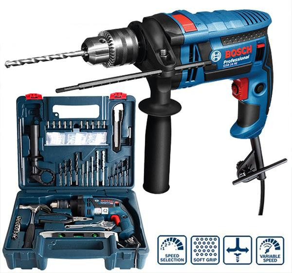 Máy khoan búa động lực Bosch GSB 16RE SET 3