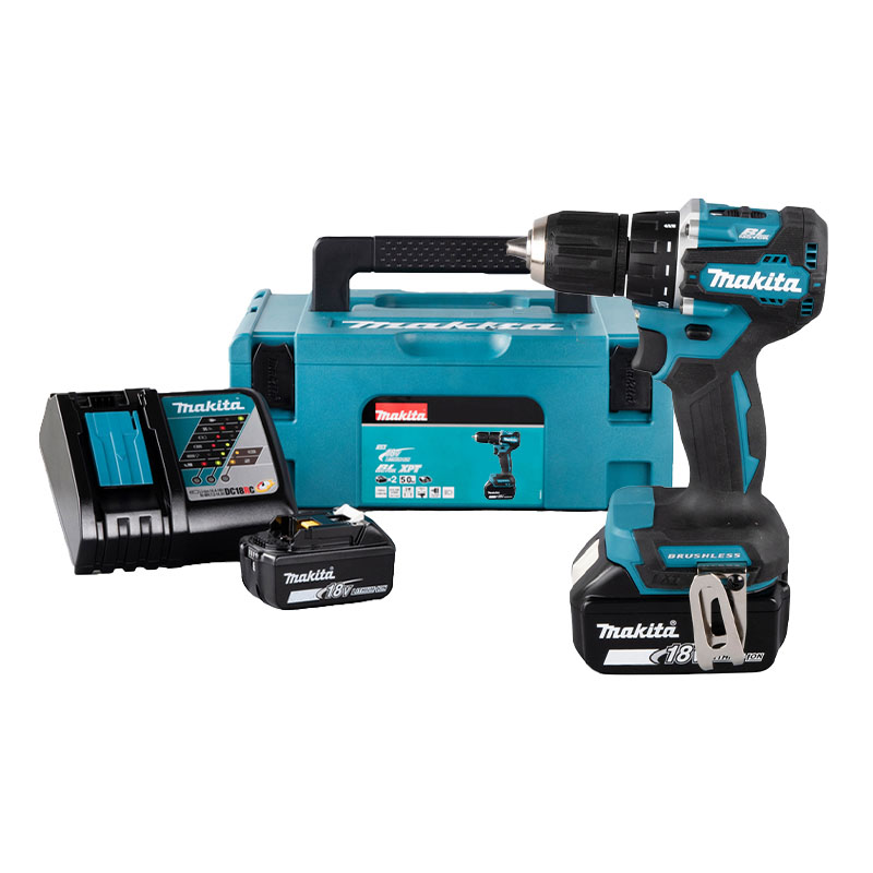 Máy Khoan Và Vặn Vít Dùng Pin Makita DDF487RFJ (BL)(18V)