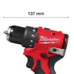 Máy khoan vặn vít dùng pin 12V Milwaukee M12 BLDDRC-0 (Chưa Pin & Sạc) 3