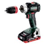 Máy khoan vặn vít dùng pin 18V Metabo BS 18 LT BL Q (Set 2 pin 4Ah; Sạc ASC 55) 1