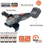 Máy Mài Góc Dùng Pin Dekton M21-AG100CP (Chưa Pin & Sạc) 3