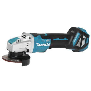 Máy mài Góc Dùng Pin Makita DGA419RTJ (100MM/Công Tắc Bóp/X-LOCK/BL)(18V)