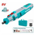 Máy mài khuôn dùng pin Total TMGLI0801 8V 1